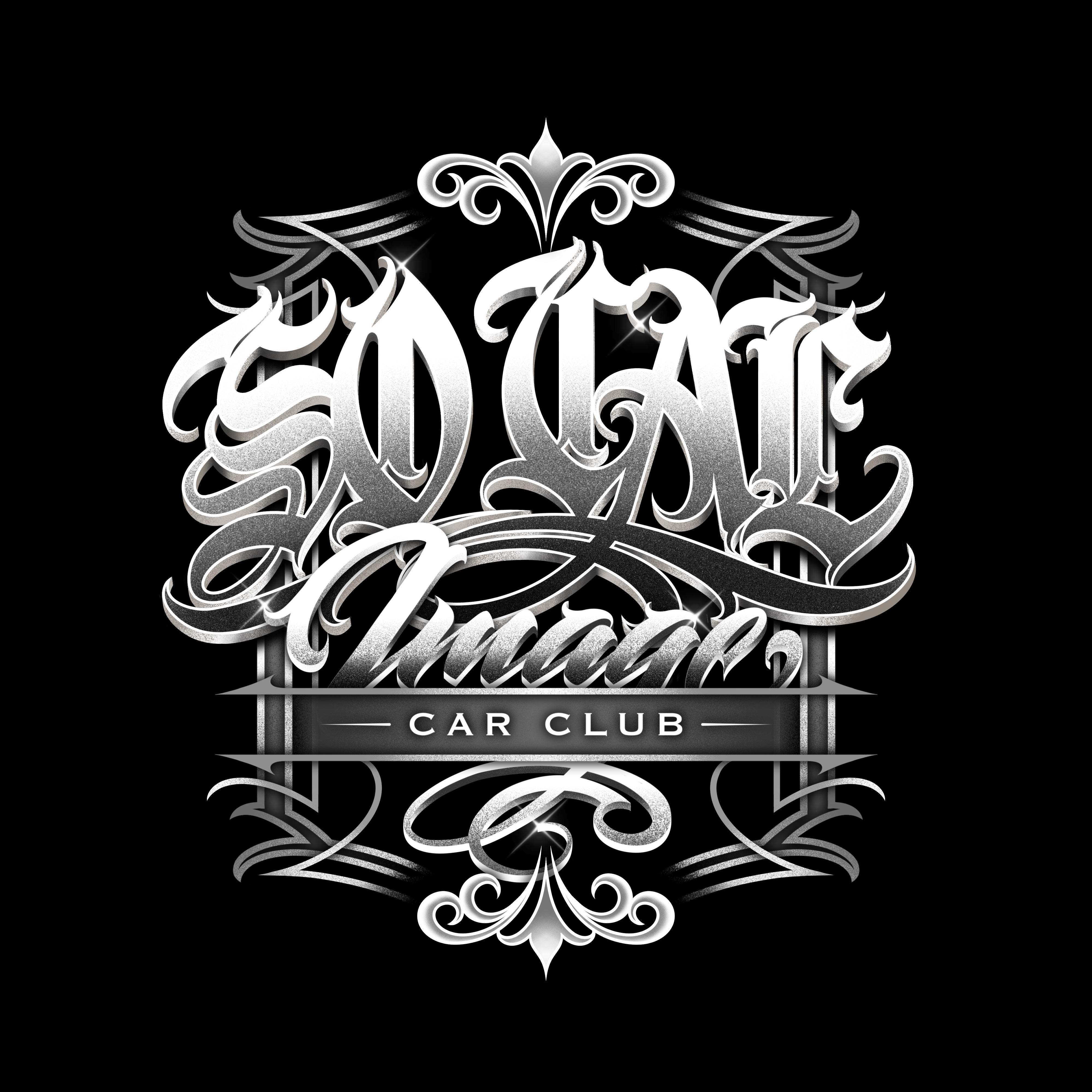 So Cal Image Car Club — Lettering