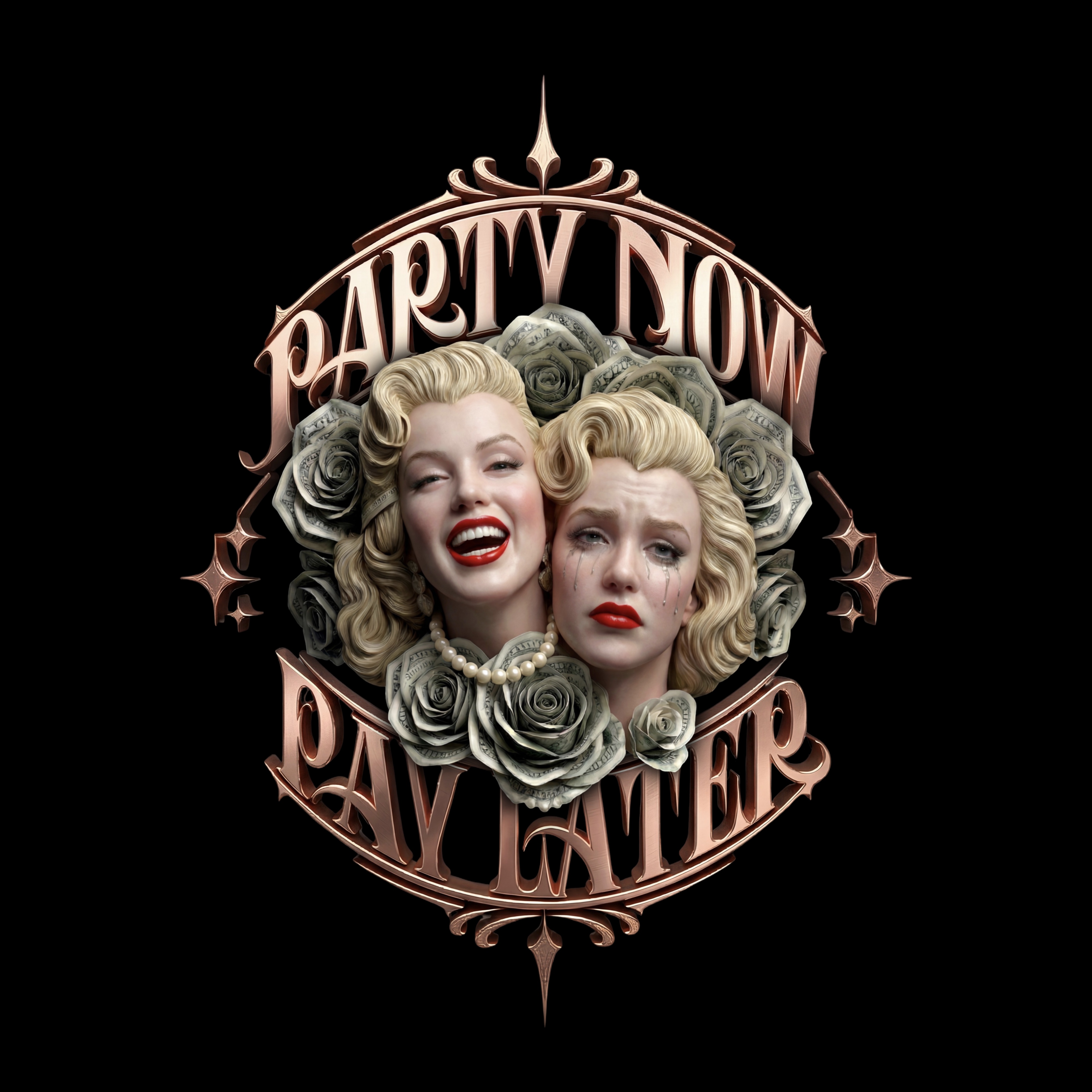 Party Now Pay Later — Digital Art