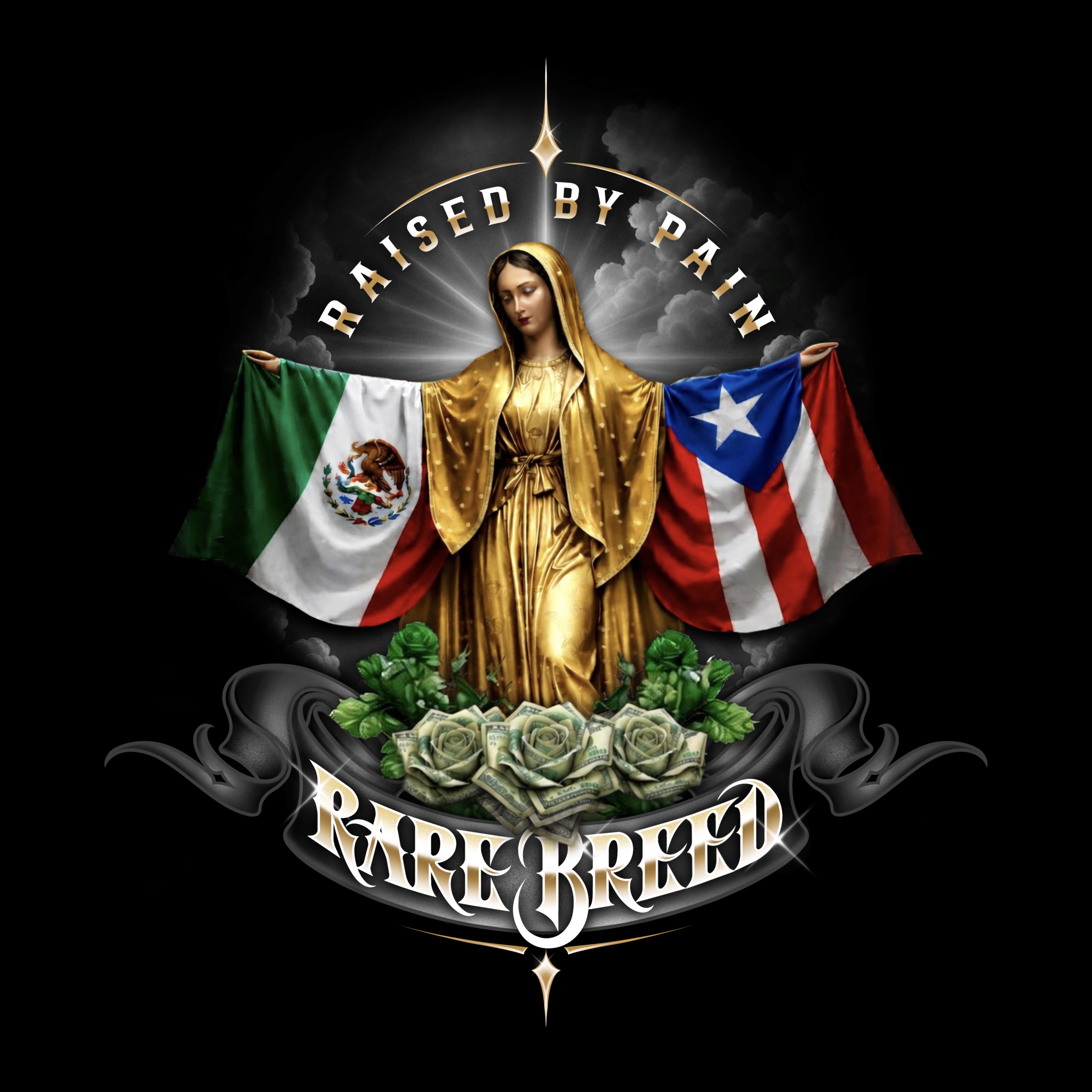 Rare Breed — Raised By Pain — Digital Art